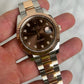Rolex 2024 126331G Oyster Choco Diamond Preowned Complete 13472