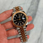 Rolex 2024 126333 Jubilee Black Index Preowned Complete 14643