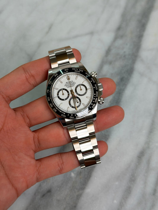 Rolex 2024 126500LN Panda Preowned and Polished Complete 14883