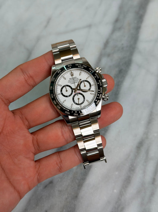 Rolex 2024 126500LN Panda Preowned and Polished Complete 14884