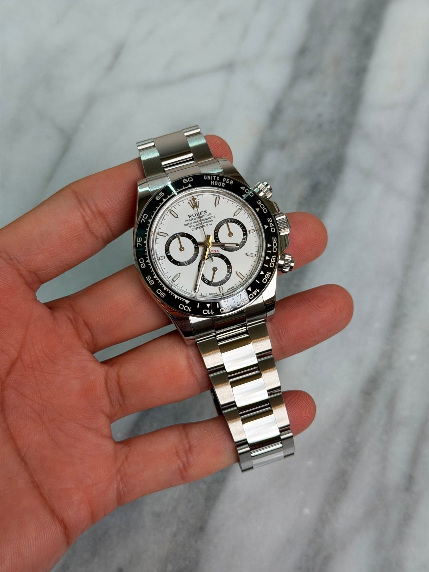 Rolex 2024 126500LN Panda Preowned and Polished Complete 14886
