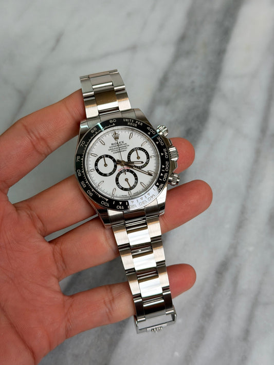 Rolex 2024 126500LN Panda Preowned Complete w/ White Tag 14860