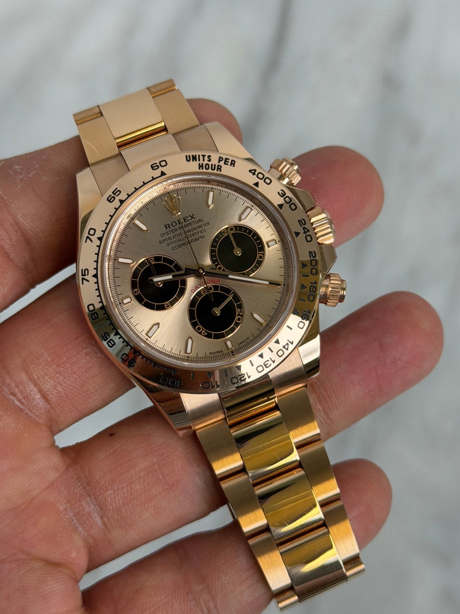 Rolex 2024 126505 Sundust Preowned Complete w/ White Tag 14715