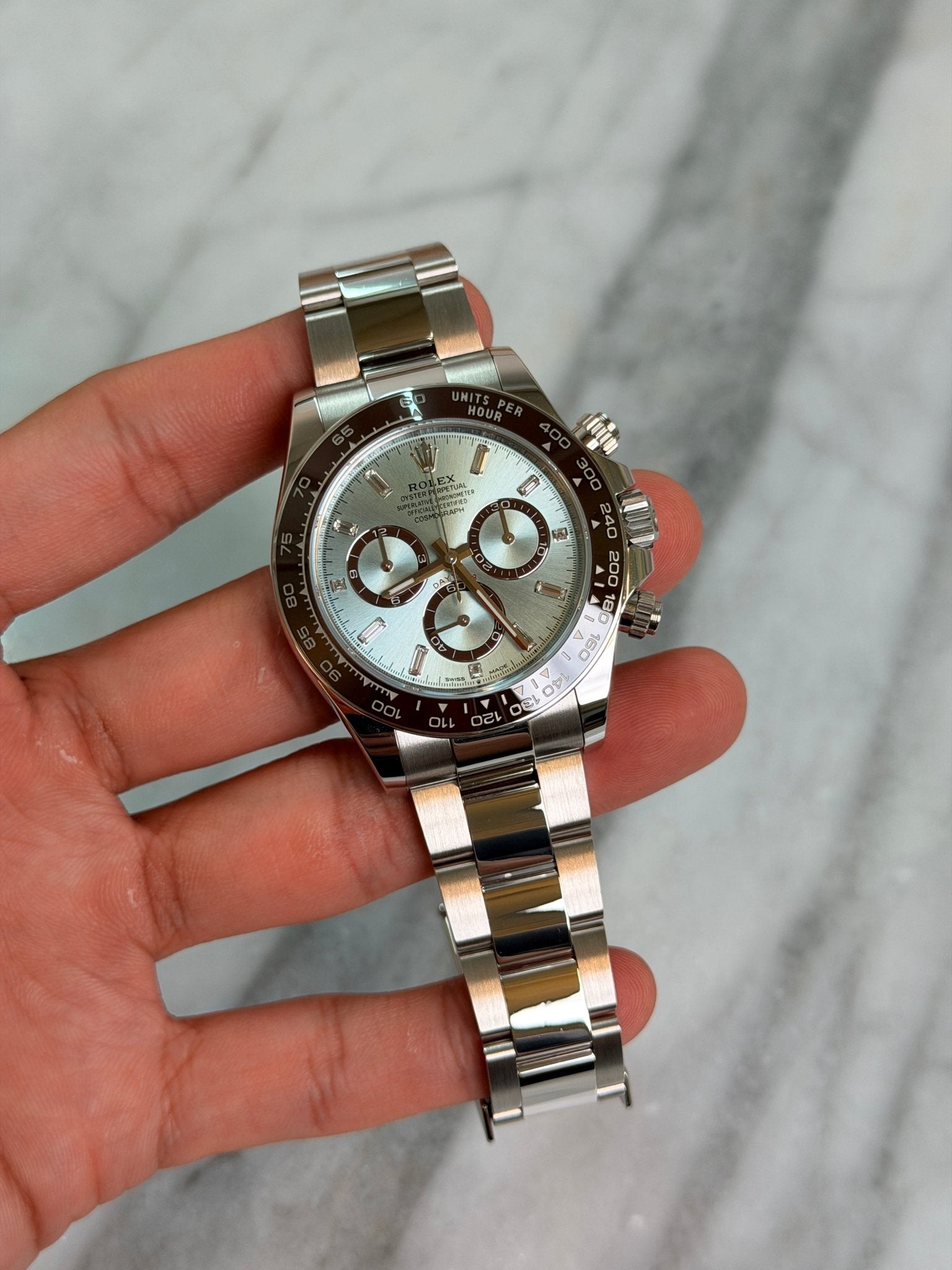 Rolex 2024 126506A Baguette Platona Like New Complete 14285