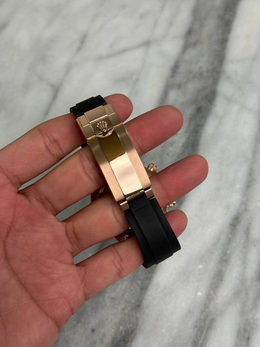 Rolex 2024 126515G Black Diamond, EE Straps Preowned Complete 12697
