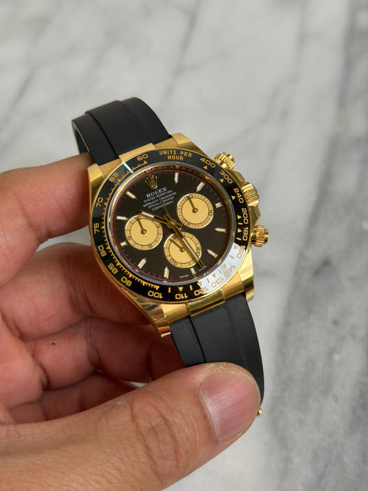 Rolex 2024 126518LN Paul Newman, DF Straps Preowned Complete 14434