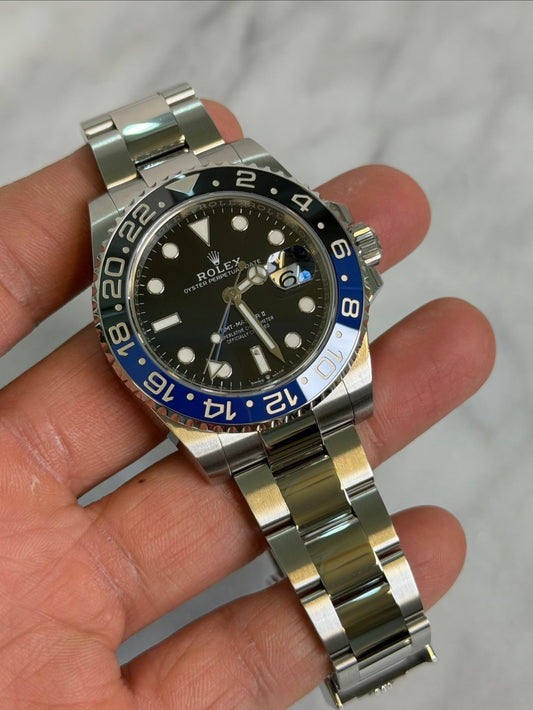 Rolex 2024 126710BLNR Oyster Batman Preowned and Polished Complete 14849