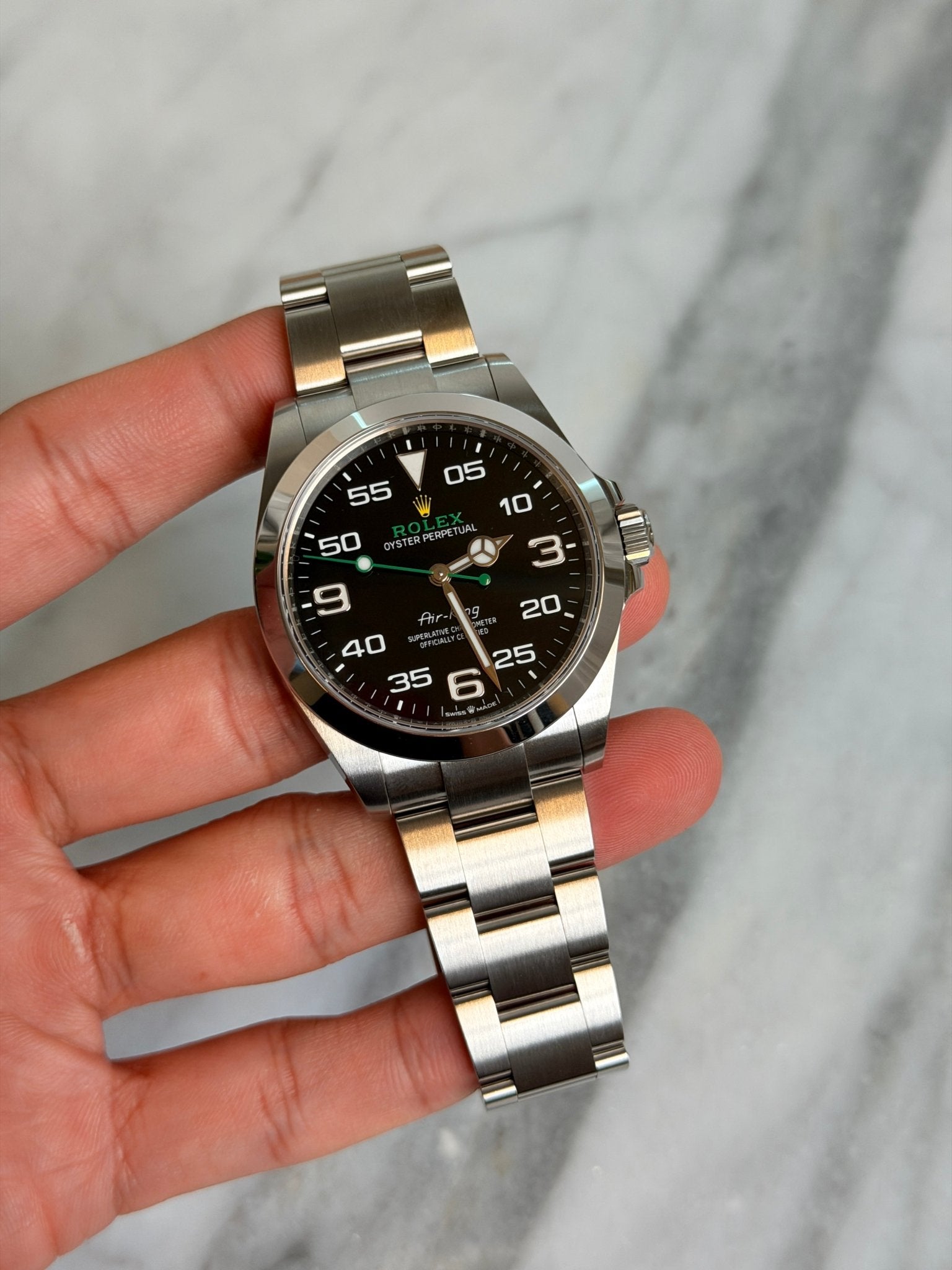 Rolex 2024 126900 Airking Preowned and Polished Complete 14578