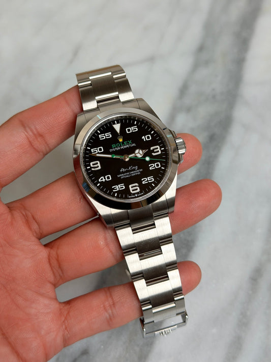 Rolex 2024 126900 Airking Preowned Complete 14236