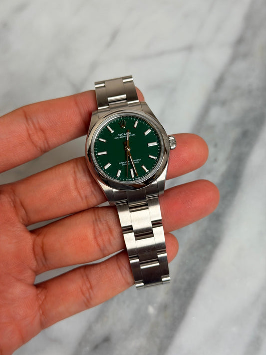 Rolex 2024 277200 Green OP31 New Complete 14002