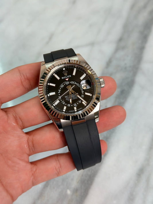 Rolex 2024 336239 Black WG Skyflex Preowned and Polished Complete 14284