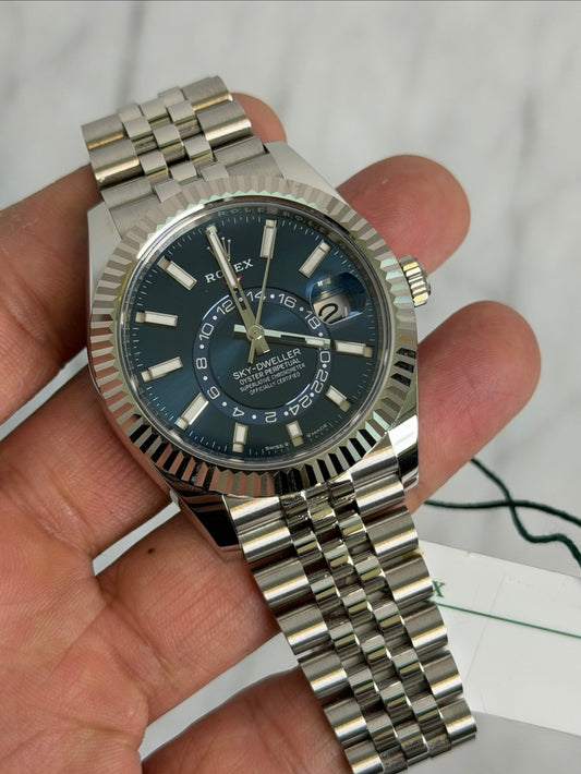Rolex 2024 336934 Jubilee Blue Sky Preowned Good Complete w/ White Tag 14717