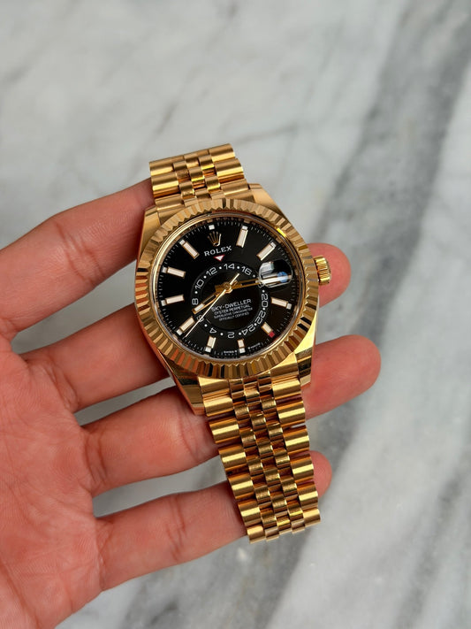 Rolex 2024 336938 Jubilee Black Sky Preowned Complete 14649