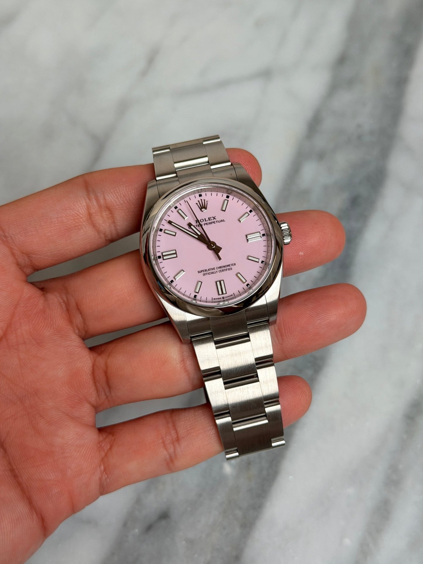 Rolex 2025 126000 Pink OP36 New Complete 13895