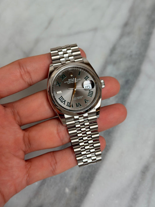 Rolex 2025 126200 Jubilee Wimbledon DJ36 New Complete 13897