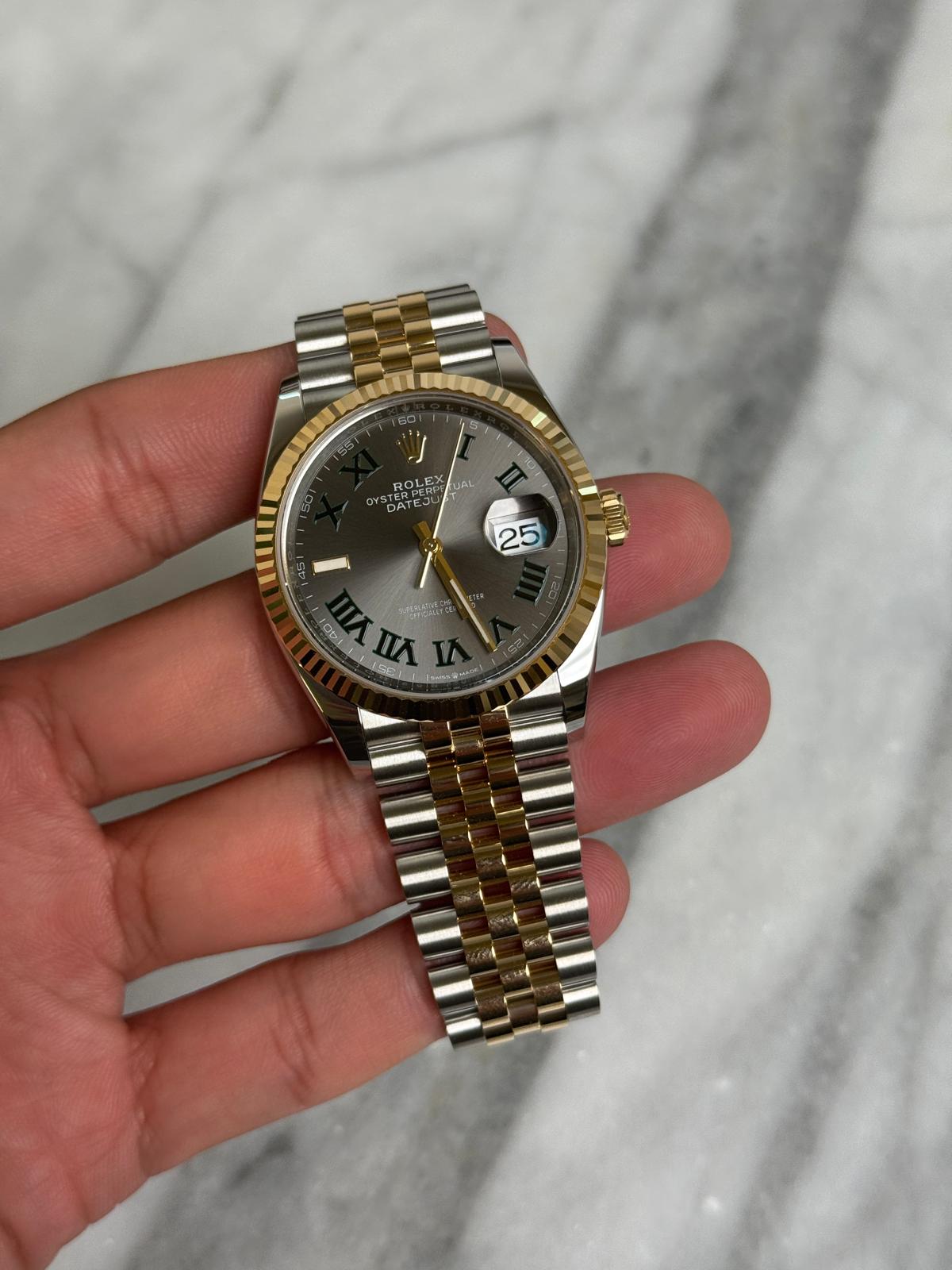 Rolex 2025 126233 Jubilee Wimbledon DJ36 New Complete 11989