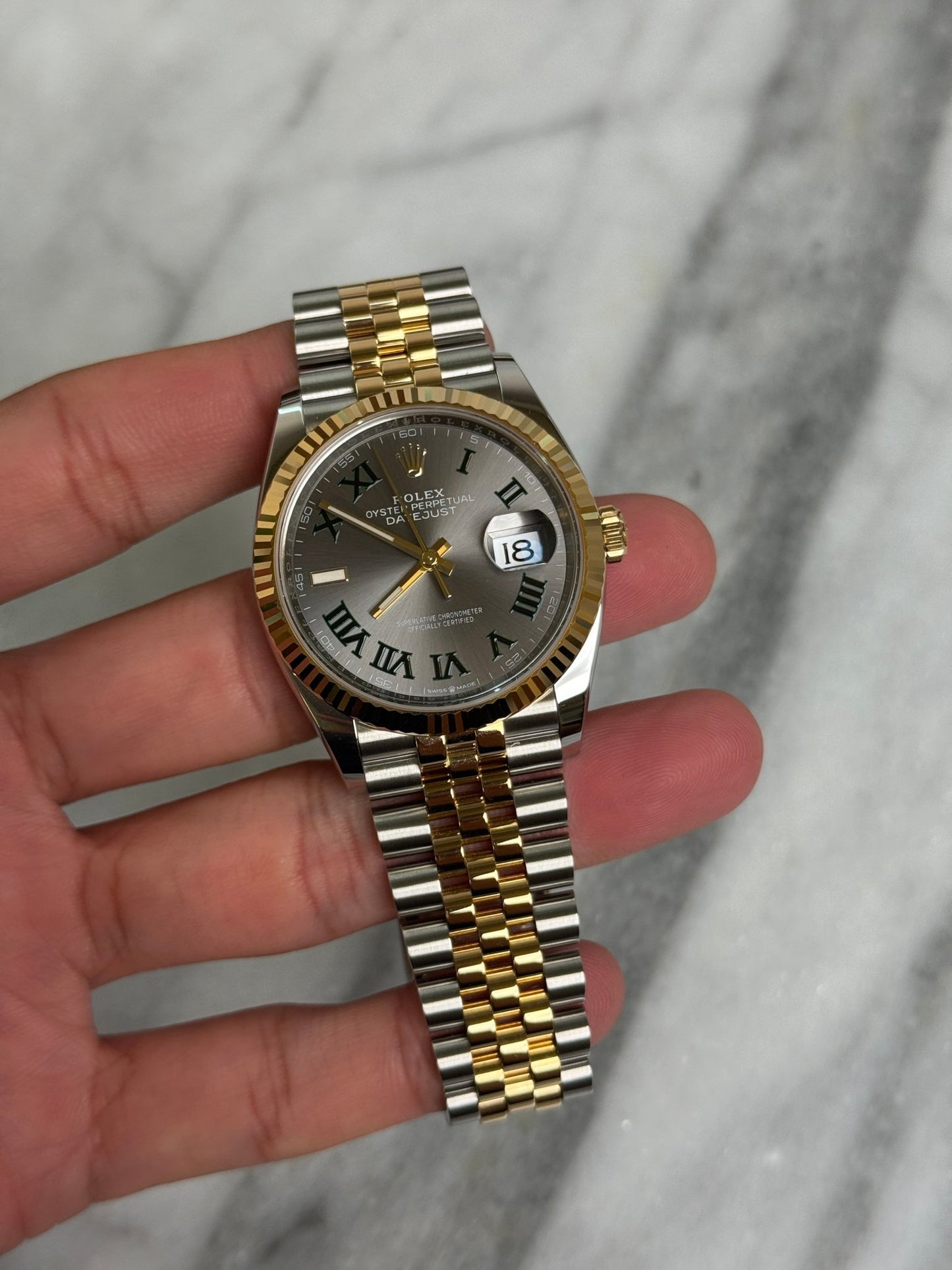 Rolex 2025 126233 Jubilee Wimbledon DJ36 Preowned Good Complete 12087