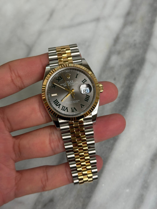 Rolex 2025 126233 Jubilee Wimbledon DJ36 Preowned Good Complete 12087