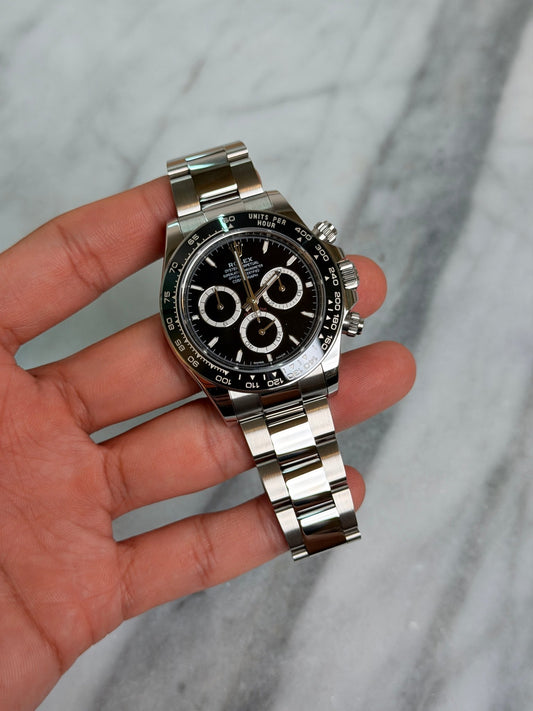 Rolex 2025 126500LN Black Preowned and Polished Complete 14912