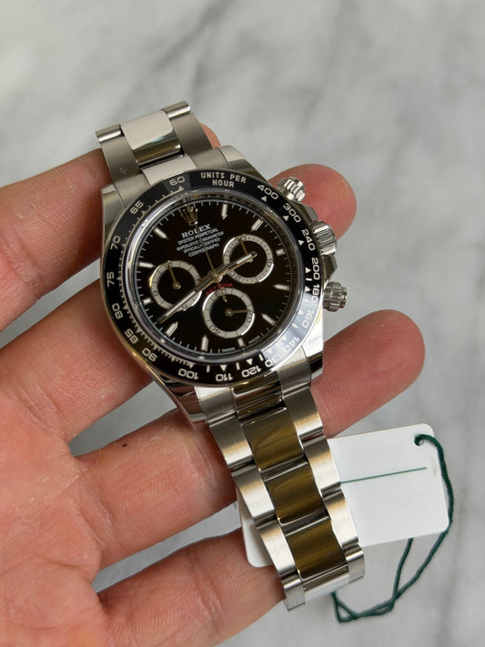Rolex 2025 126500LN Black Preowned Good Complete w/ White Tag 14389