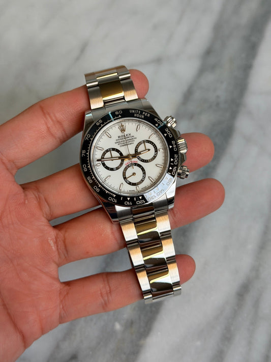Rolex 2025 126500LN Panda Preowned and Polished Complete 14597