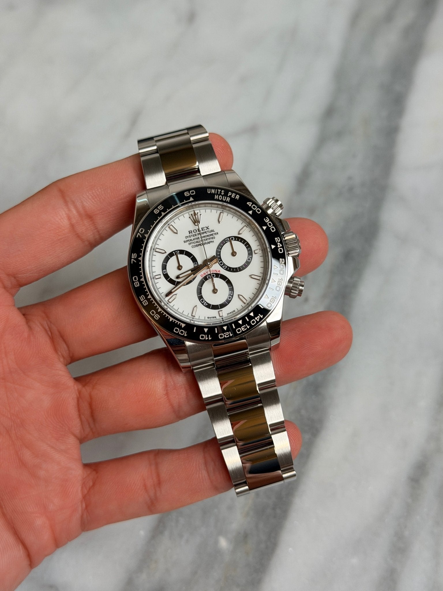 Rolex 2025 126500LN Panda Preowned Good Complete 14645