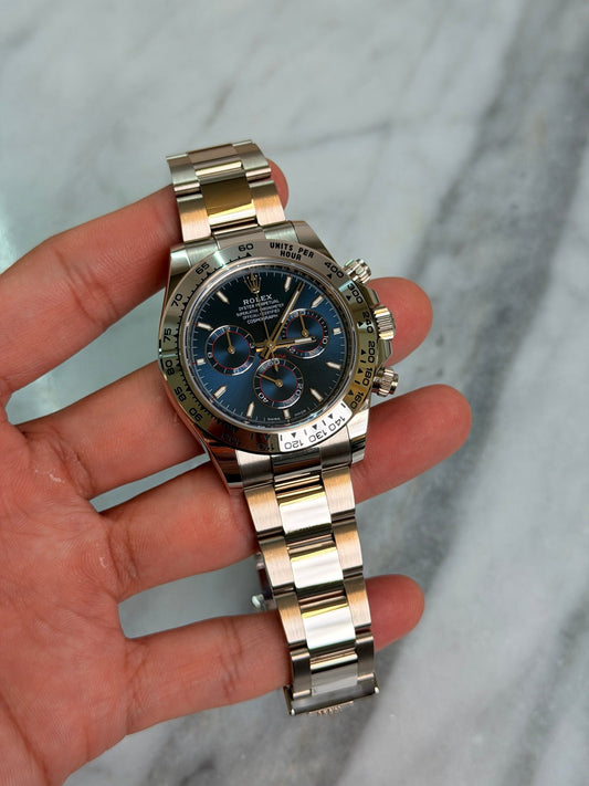 Rolex 2025 126509 Blue Preowned Complete 14280