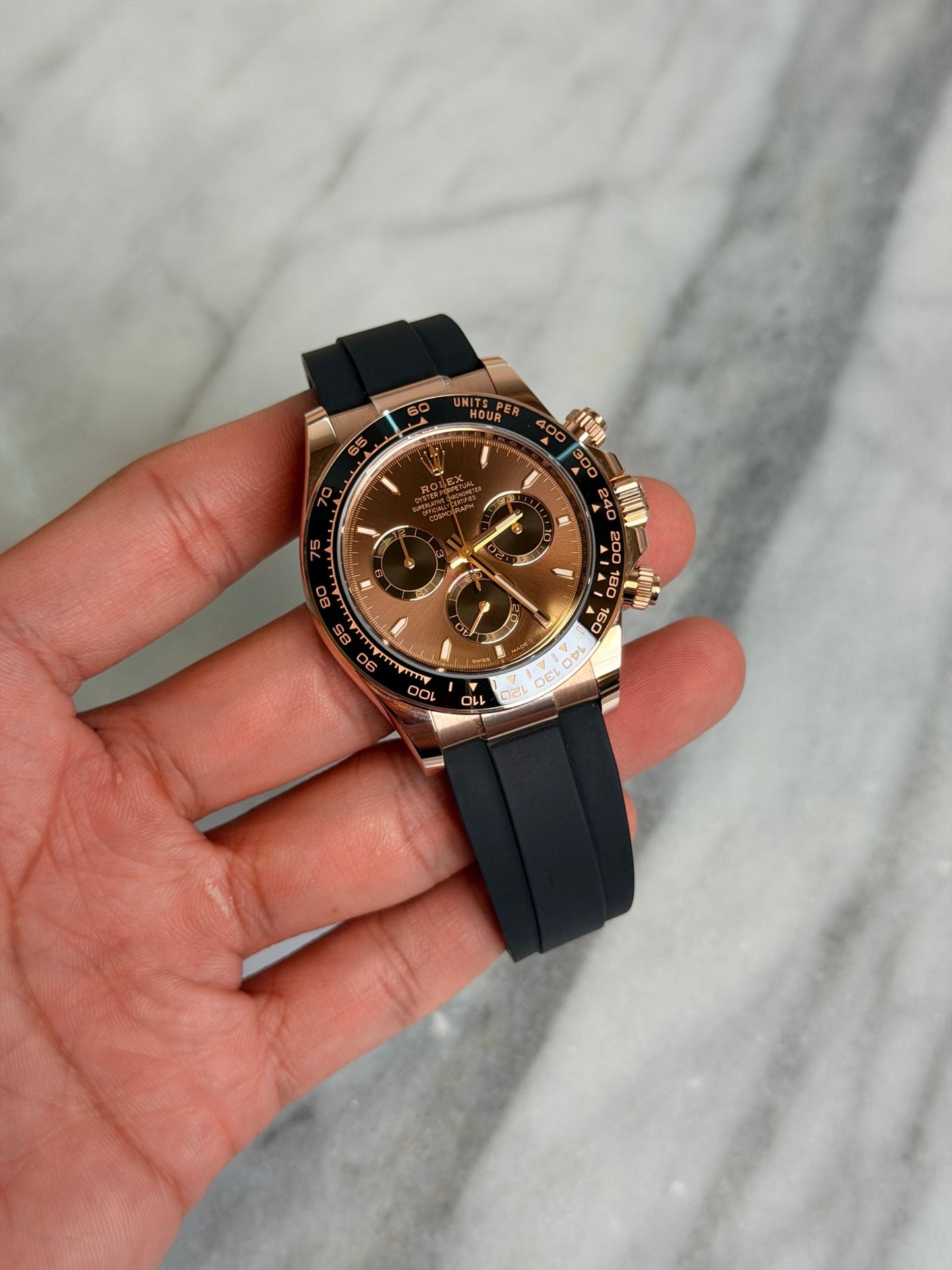 Rolex 2025 126515LN Choco Preowned Complete 14452