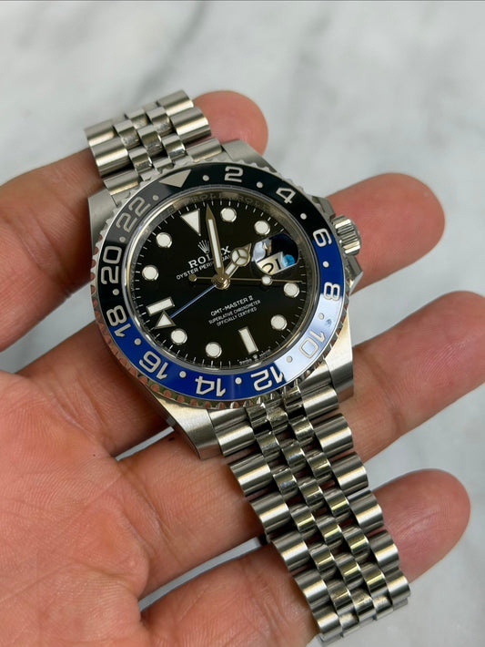 Rolex 2025 126710BLNR Jubilee Batgirl Preowned Complete 14614