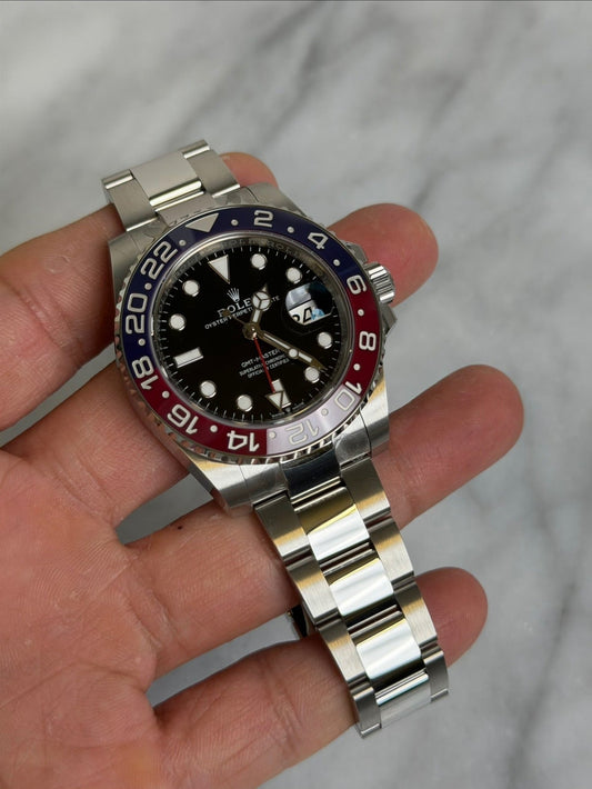 Rolex 2025 126710BLRO Oyster Pepsi New Complete 14401