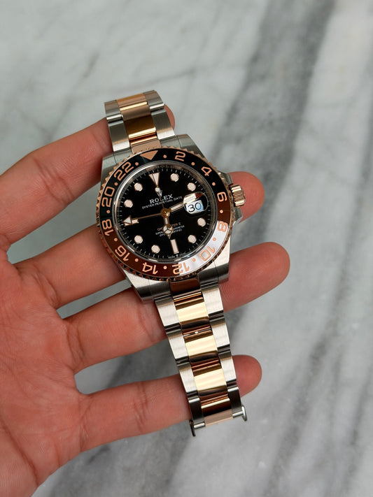 Rolex 2025 126711CHNR Rootbeer Like New Complete 14914