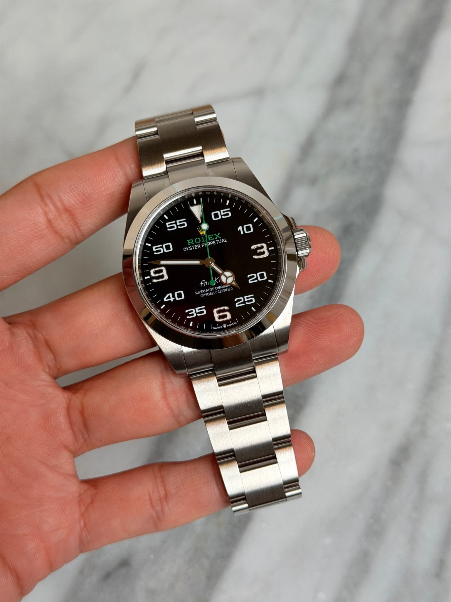 Rolex 2025 126900 Airking New Complete 14320