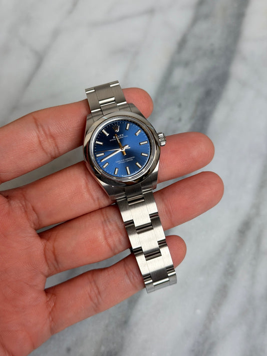 Rolex 2025 276200 Blue OP28 New Complete 13970