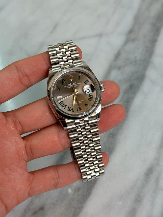 Rolex 2026 126200 Jubilee Wimbledon DJ36 New Complete 14287