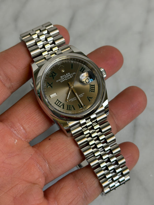 Rolex 2026 126200 Jubilee Wimbledon DJ36 New Complete 14826
