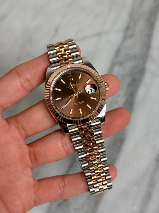Rolex 2026 126331 Jubilee Choco Index New Complete 14723