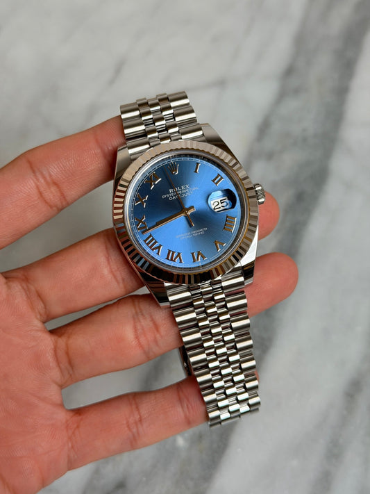 Rolex 2026 126334 Jubilee Blue Roman New Complete 14338
