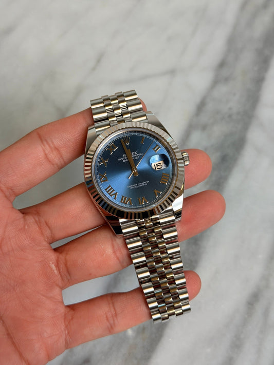 Rolex 2026 126334 Jubilee Blue Roman New Complete 14572
