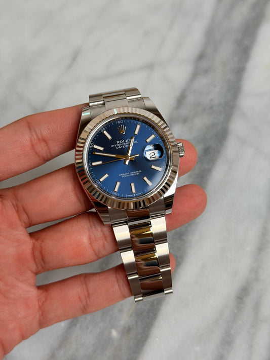 Rolex 2026 126334 Oyster Blue Index New Complete 14667