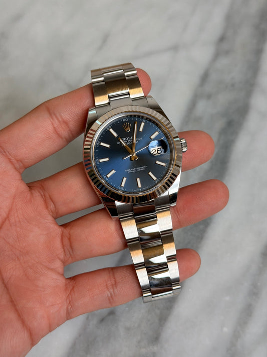 Rolex 2026 126334 Oyster Blue Index New Complete 14765