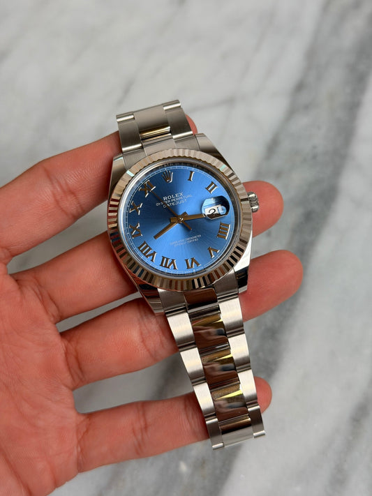 Rolex 2026 126334 Oyster Blue Roman New Complete 14661