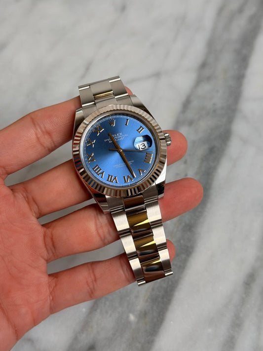 Rolex 2026 126334 Oyster Blue Roman New Complete 14706