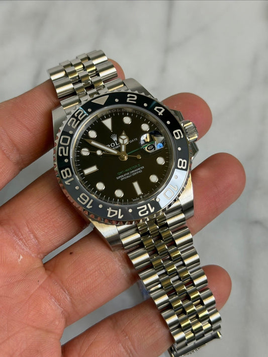 Rolex 2026 126710GRNR Jubilee Bruce Wayne New Complete 14830