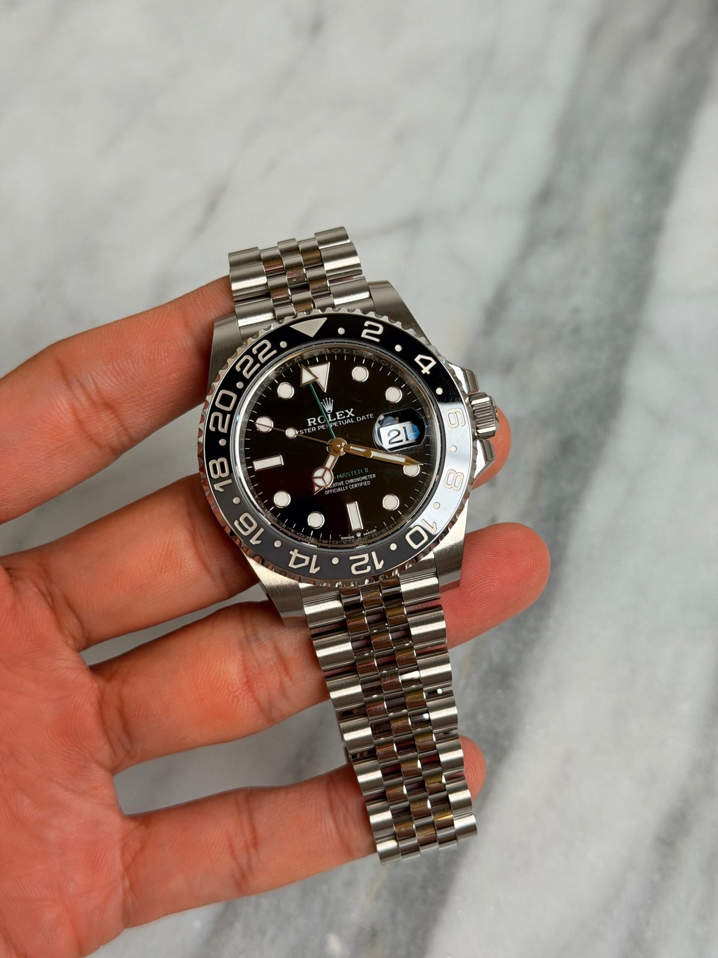 Rolex 2026 126710GRNR Jubilee Bruce Wayne New Complete w/ White Tag 14699