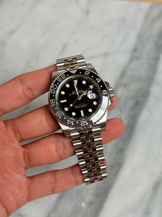 Rolex 2026 126710GRNR Jubilee Bruce Wayne New Partial Stickers Complete w/ White Tag 14657