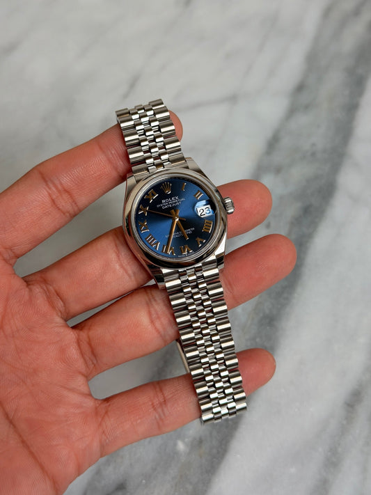 Rolex 2026 278240 Jubilee Blue Roman DJ31 New Complete 14340