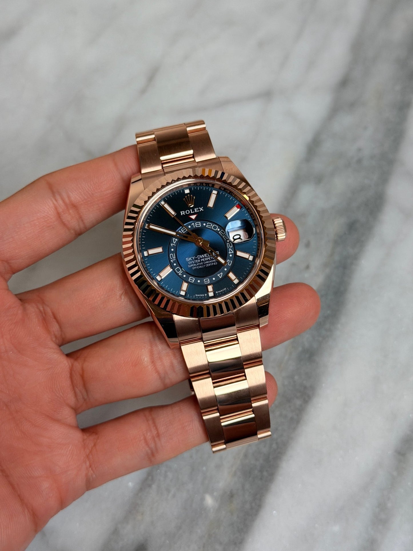 Rolex 2026 336935 Oyster Blue Sky New Complete 14158