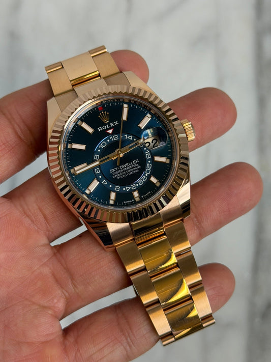 Rolex N/A 336935 Oyster Blue Sky Preowned Watch Only 14463