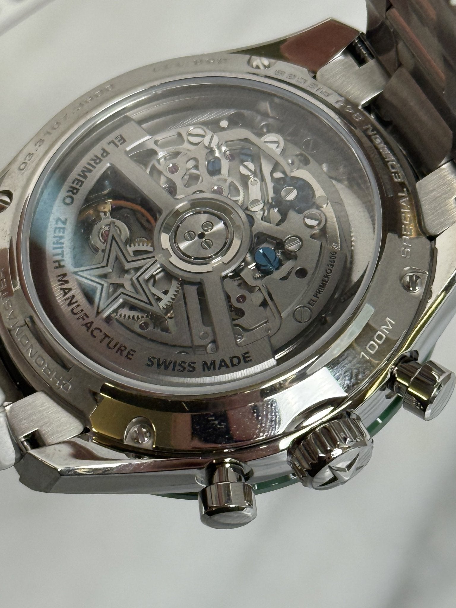 Zenith 2023 03.3107.3600 Green Chronomaster Sport New Complete 8344